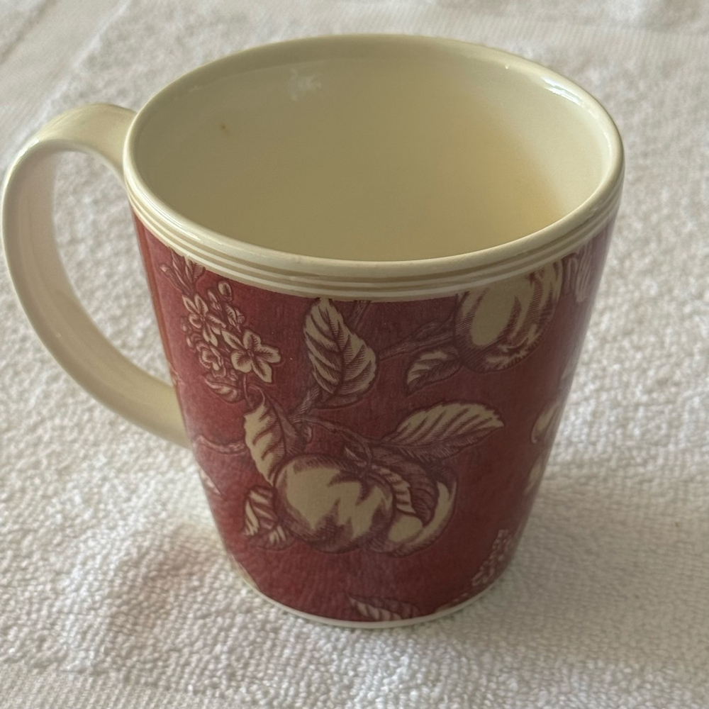 The Waverly Garden Room Fruit Toile Vintage Coffee Mug - Picture 4 of 6